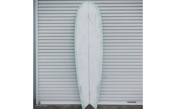 サーフボード Kei okuda shape fishimmons 7'4 サーフィン ボード マリンスポーツ スポーツ スポーツ用品