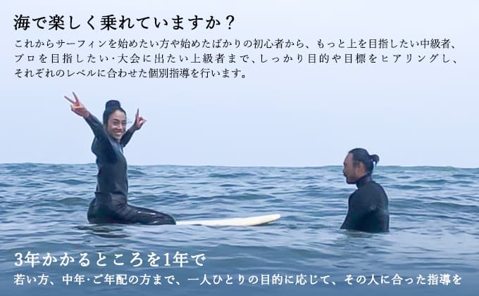 マンツーマンレッスン 10回券 マリンスポーツ サーフィン ボード レッスン 海 雑貨 日用品