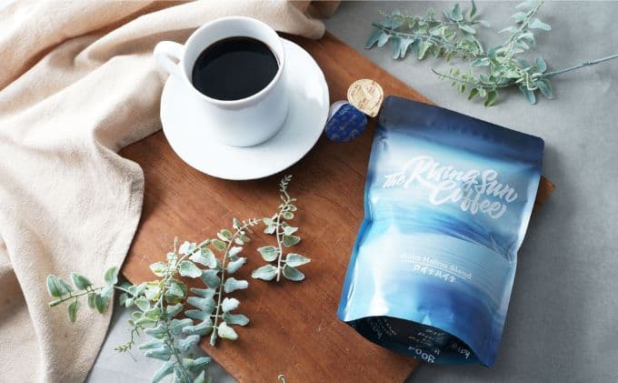 【SUNNY】The Rising Sun Coffee アイナハイナブレンド 200g×2セット 豆 ライジングサンコーヒー 中浅煎り ブレンドコーヒー 柑橘系 チェリーの風味 口当たり軽やか 後味すっきり マイルド