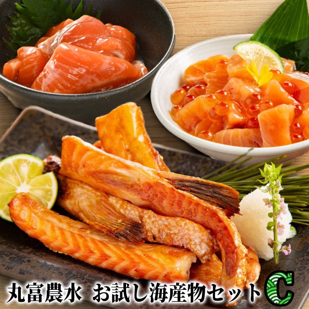 11-217 【年内発送12月15日入金まで】丸富農水お試し海産物セットC within2025