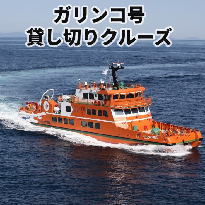 1000-2 【年内発送12月15日入金まで】ガリンコ号3 IMERU 貸し切りクルーズ within2025