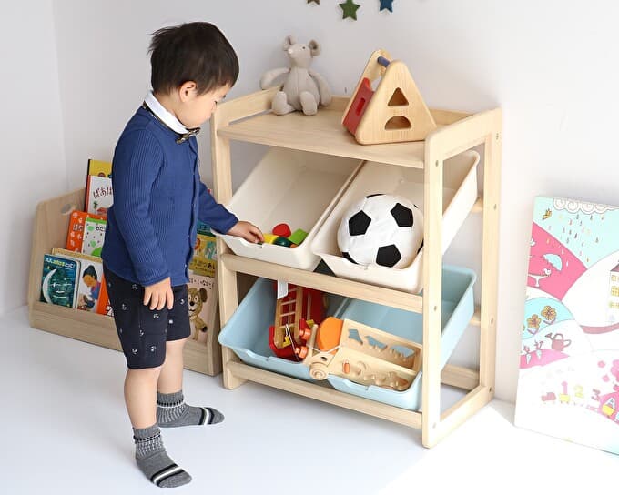 Kids Toybox Rack -バズ- キッズ 子供用 インテリア おもちゃ 市場家具