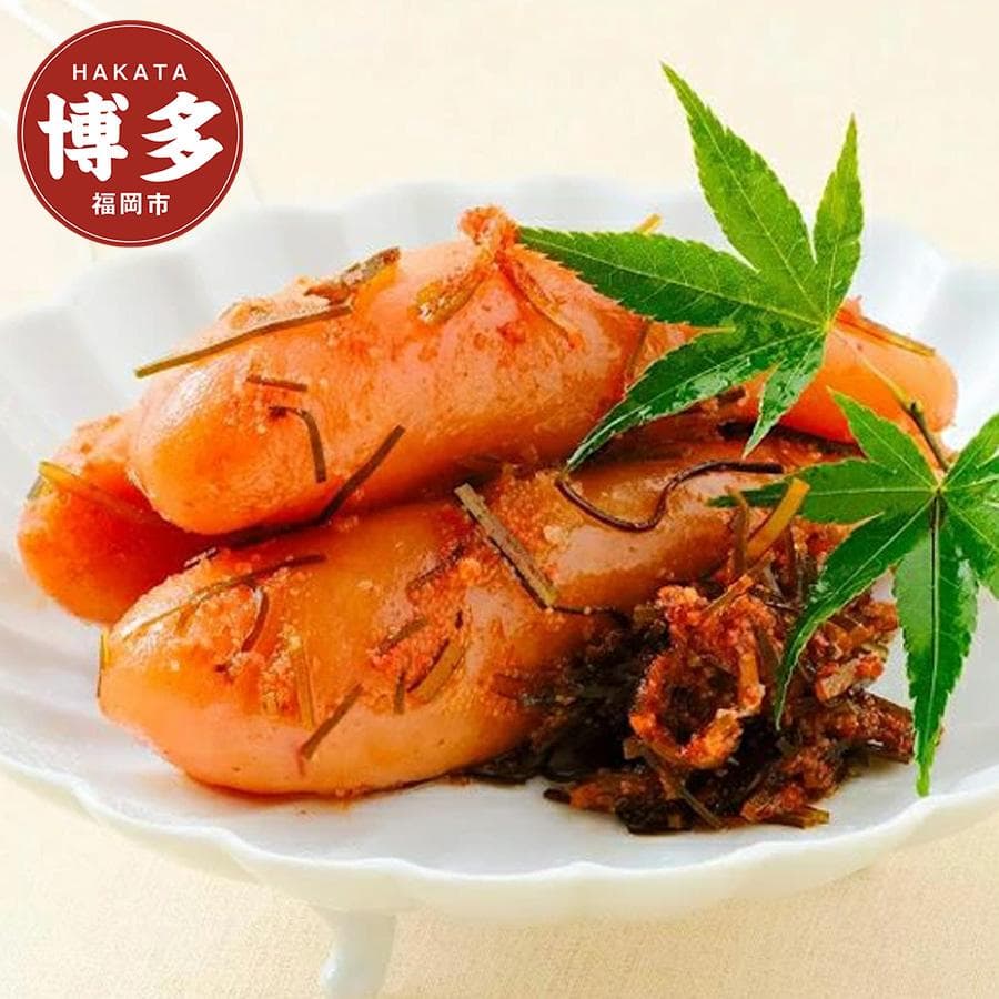 【博多 老舗料理屋仕立て】はかた遊膳 昆布漬け辛子明太子 220g(約3本)