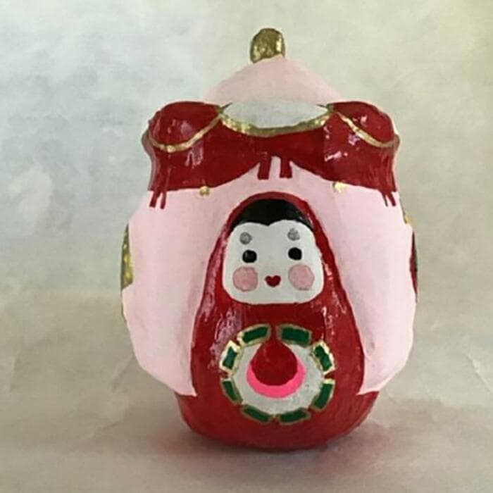 【博多張子】傘鉾姫だるま「祝うたア」