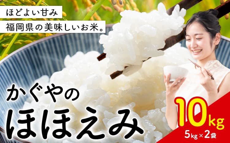 【お米特集】米 かぐやのほほえみ 10kg 白米 《11月中旬-12月末頃出荷予定》 福岡県 小竹町 お米 ブレンド米 国産---ktk_khh_bc11_25_24500_10kg---