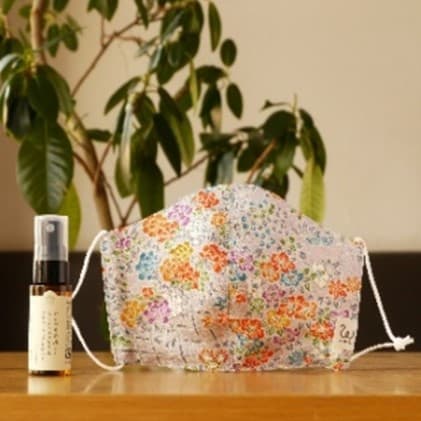 マスクを着替えよう!着物地のマスク&アロマ・マスクスプレー