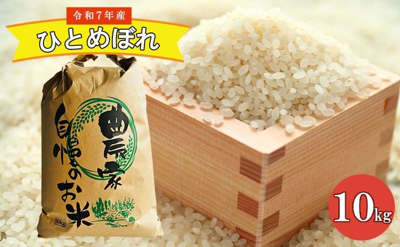 農家直送!精米 令和7年度産 宮城県亘理町産 ひとめぼれ 10kg
