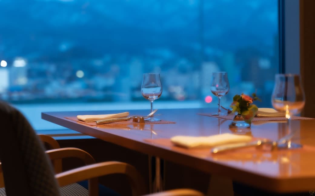 オーセントホテル小樽 北海道フレンチ カサブランカ「EZOコース」ディナー ペアお食事券 レストラン フランス料理 グルメ 御食事 ギフト お祝い 贅沢 ご褒美 ランチ 小樽市 北海道