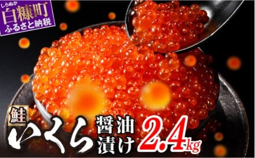 いくら醤油漬(鮭卵)【2.4kg(200g×12パック)】_K150-1235