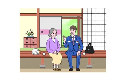 日本郵便 郵便局のみまもりサービス「みまもり訪問サービス」(12カ月)_I116-0254