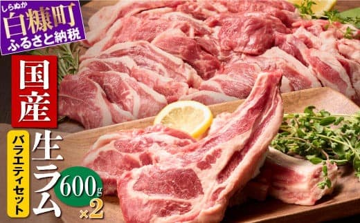 ラム肉 焼肉ステーキセットA 600g × 2パック 羊肉 ジンギスカン ラムチョップ スペアリブ 焼肉 焼肉セット ふるさと納税 ふるさとチョイス 北海道 白糠町_I050-0445