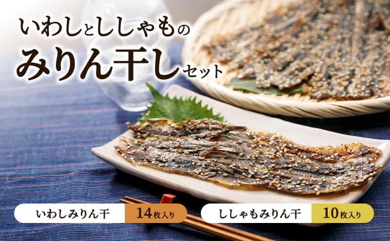 みりん干セット(いわし・ししゃも) みりん干し カタクチイワシ イワシ シシャモ 詰合せ 干物 ひもの 開き おかず おつまみ 魚 海鮮 お土産 手土産 九十九里沖 千葉県