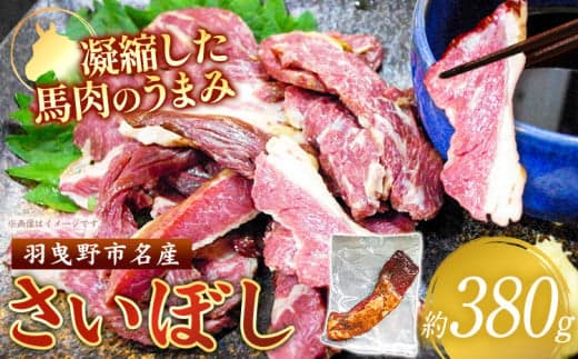 馬肉 燻製 さいぼし 約380g ツカモト商店《60日以内に出荷予定(土日祝除く)》---habikino_tms_1_1---