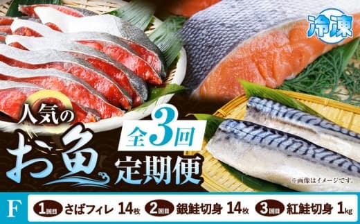 【定期便 全3回】 F サバフィレ 14枚 銀鮭切身 14枚 紅鮭切身 1kg 株式会社魚鶴商店《お申し込み月の翌月より出荷開始》 和歌山県 日高町 鮭 さけ 紅さけ 切り身 さば 塩さば 焼き魚 焼くだけ 簡単 魚 さかな---wsh_uotteif2_25_51000_mo3num1--- (管理コード:wsh_uotteif2_25_51000_mo3num1)