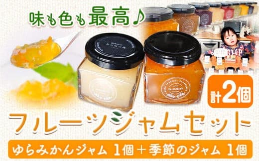 フルーツジャム セット 2個 Farm&lab 《30日以内に発送予定(土日祝除く)》和歌山県 日高町 みかん ジャム フルーツ セット みかんジャム 桃ジャム いちごジャム ブルーベリージャム ブドウジャム りんごジャム---wsh_fml1_30d_24_7000_2k--- (管理コード:wsh_fml1_30d_24_7000_2k)