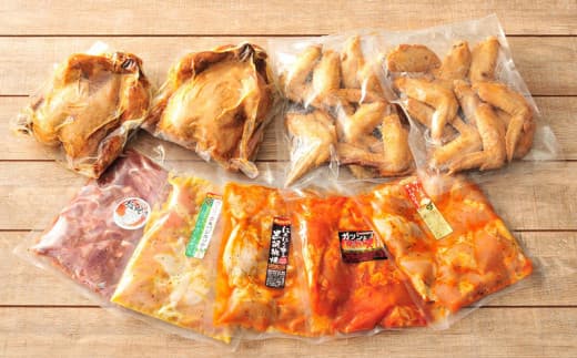 ★やんばる若鶏9点セット★山原若鶏のロースト&味付若鶏 - 国産 チキン 鶏肉 若鶏 やわらか ジューシー 小分け 便利 おすすめ 沖縄県 八重瀬町