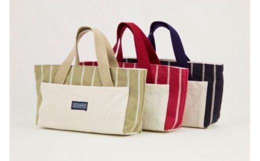 「琉球帆布」 バッグインバッグ - 帆布 収納 ポケット たくさん 機能性抜群 整理 おしゃれ かばん 鞄 手仕事 手づくり ハンドメイド 琉球帆布 伝統技術 沖縄県 八重瀬町【価格改定】 (管理コード:XX019)