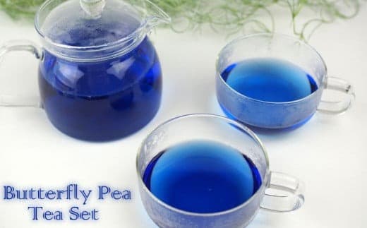 しらかわファームのバタフライピーティーセット - 青い 紅茶 3種 セット ティーバッグ ティーパック ミント ハイビスカス レモングラス 自家農園栽培 無農薬 環境にやさしい ソイロン紗フィルター 使用 沖縄県 八重瀬町 (管理コード:H2023019)