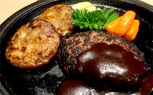 13-84 【リクエスト品】紋別産 山と海のWステーキセットB