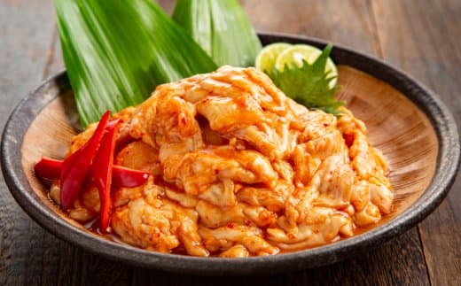 13-162 豚やみつきホルモン 1kg(味噌ダレ【赤ダレ】)