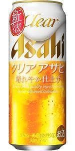【福岡市竹下工場製造!】アサヒ クリアアサヒ500缶ケース 通常発送