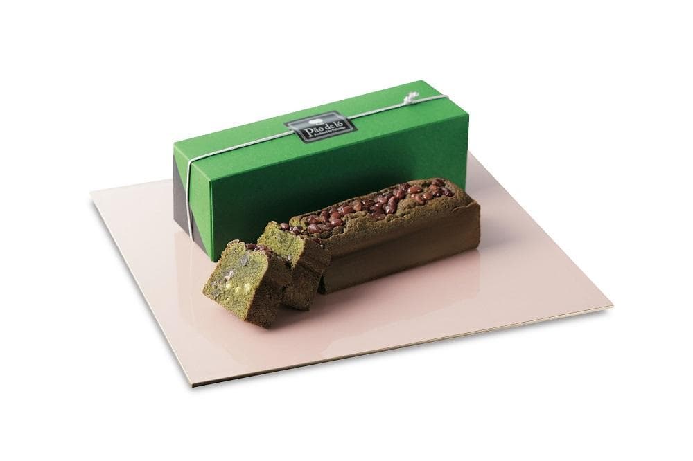 【カステラ本家福砂屋 福岡市内製造】抹茶と小豆のパンデローケーキ