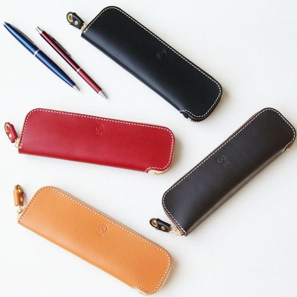 トレーペンケース【福岡市内製造】<ブラック>