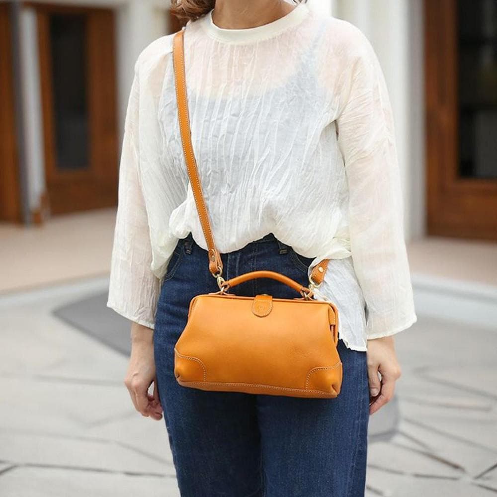 口枠ショルダーバッグ【福岡市内製造】<ブラック>