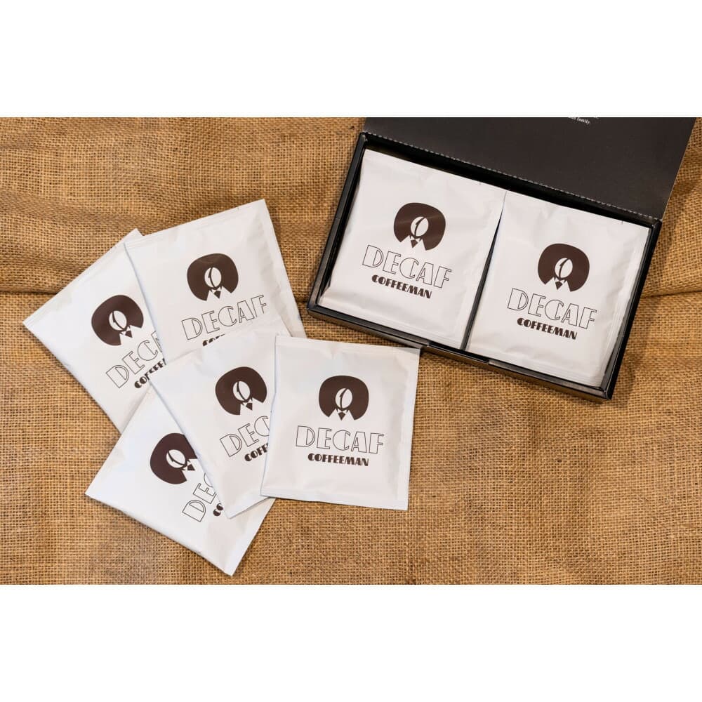 【福岡市COFFEEMAN】デカフェブレンドドリップバッグ(10g)×10個入