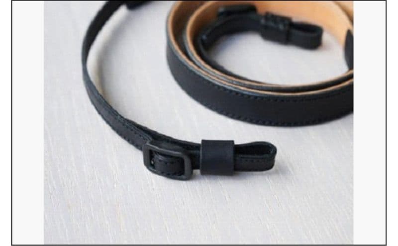 レザーストラップ クラシコ Mサイズ ブラック 1本(福岡市)