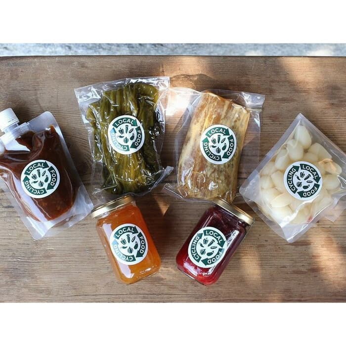 のぶばあの循環加工品セット ジャム 漬物 ソース 等