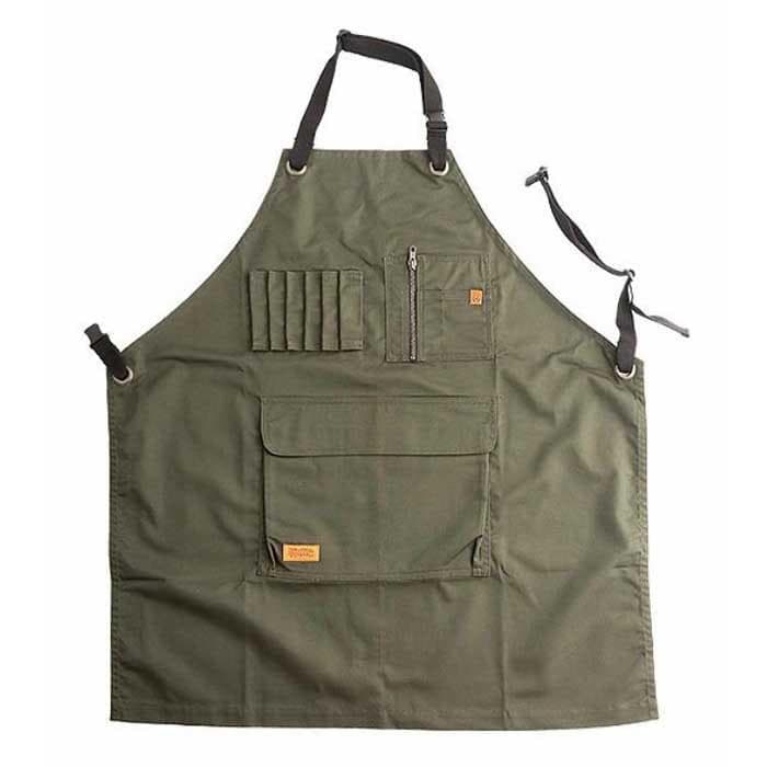 【福岡市】ユニバーサルオーバーオール サープラスエプロン<ベージュ>