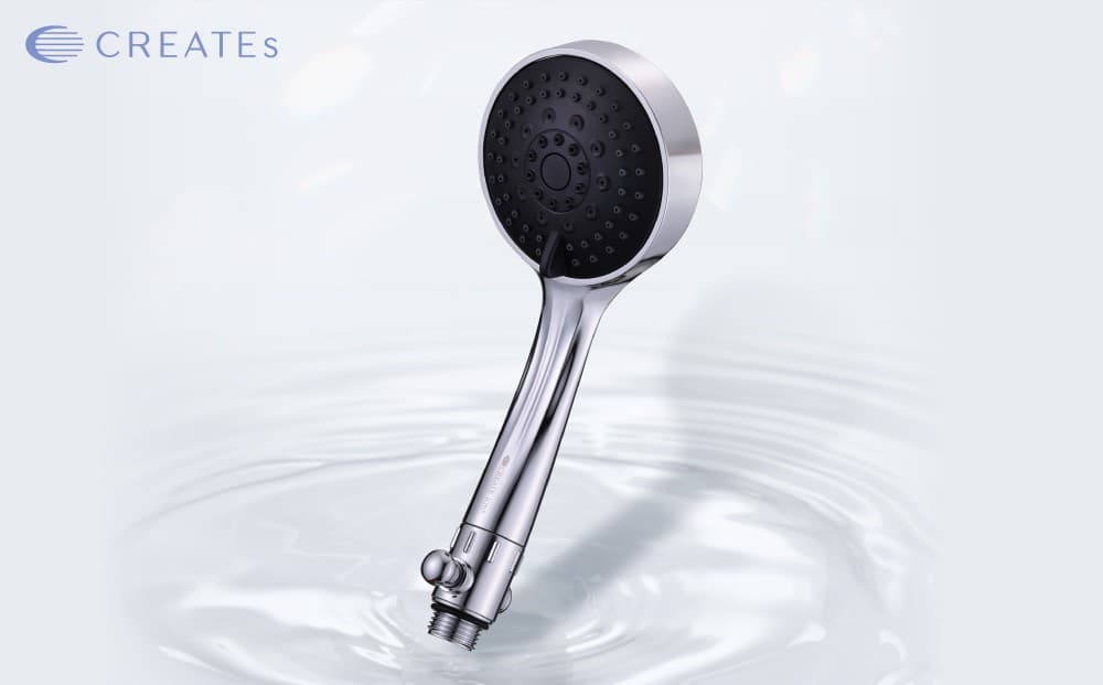 シャワーヘッド クレイツ IOFINE2 CITMS-X05S ナノバブル イオンファイン 節水 美容 日用品 バス用品 ヘアケア ボディケア 博多 福岡市