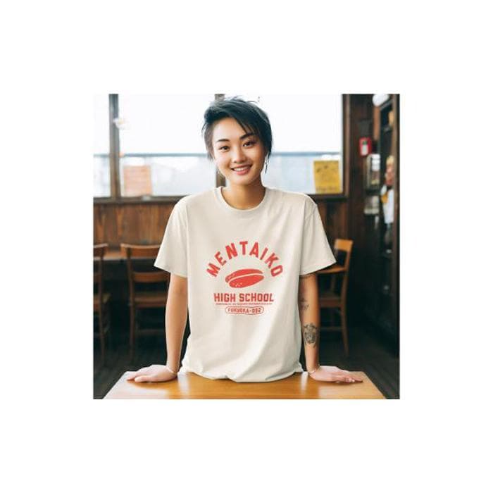 MENTAIKO HIGH SCHOOL Tシャツ(めんたいこハイスクール)Mサイズ