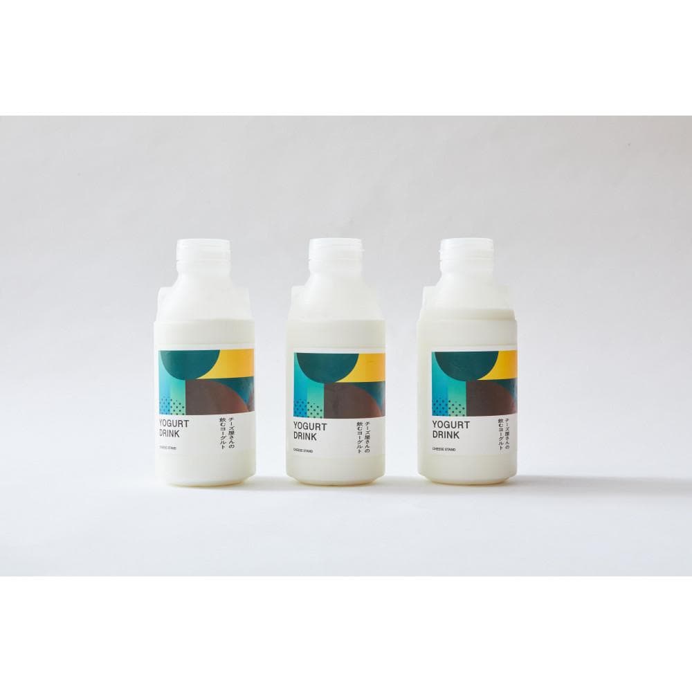 【福岡市】ABURAYAMA CHEESE STAND チーズ屋さんの飲むヨーグルト 500ml×3本セット
