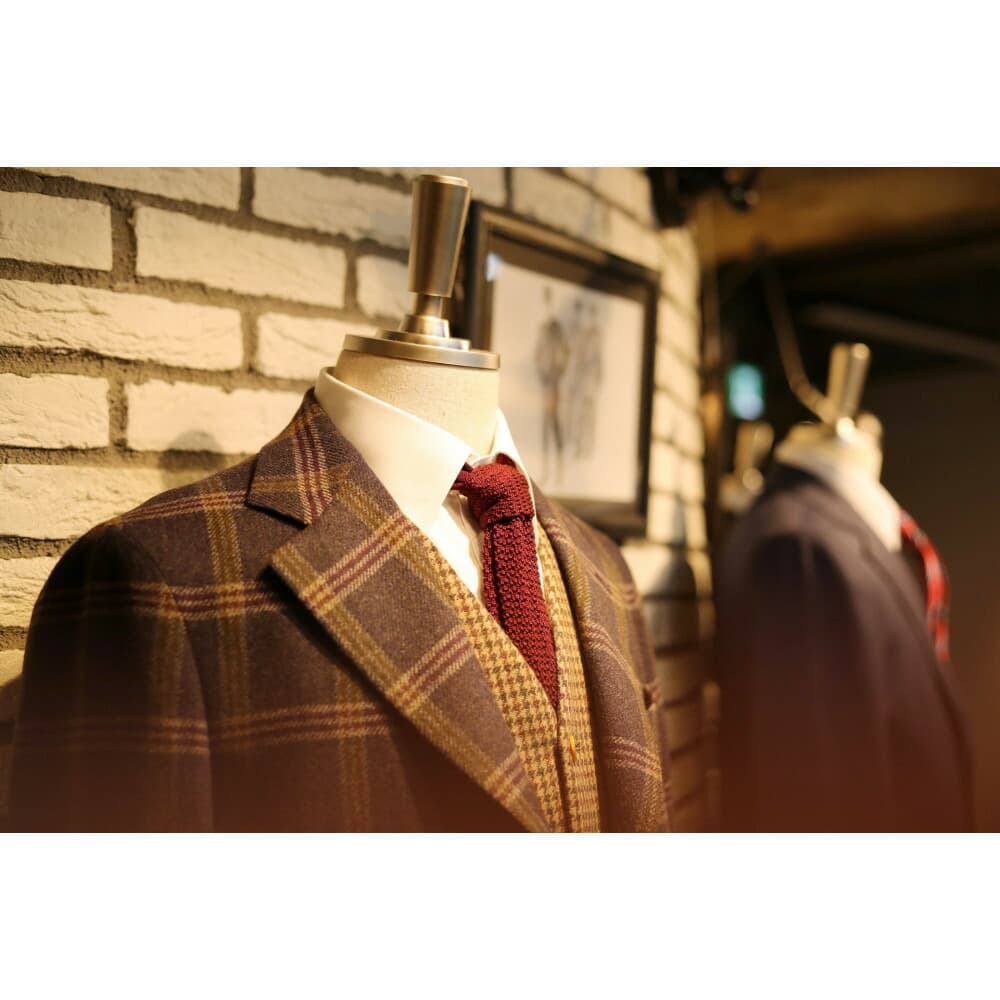 オーダースーツお仕立券10万円分【福岡市内】