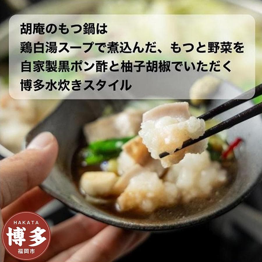 博多水炊き風もつ鍋 2~3人前