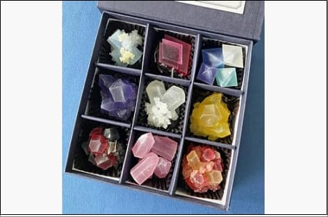 【ハラペコラボ】より鉱物なこうぶつヲカシ(琥珀糖)110g 福岡市