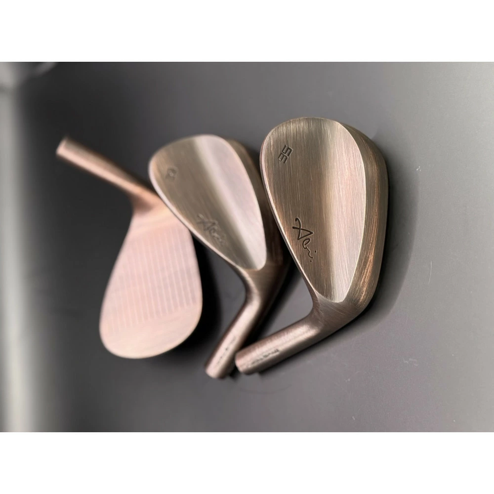 【福岡市】Abi Wedge 銅燻し50° フジクラTRAVIL(105S)女性クラフトマンの阿比留俊子 設計・デザイン