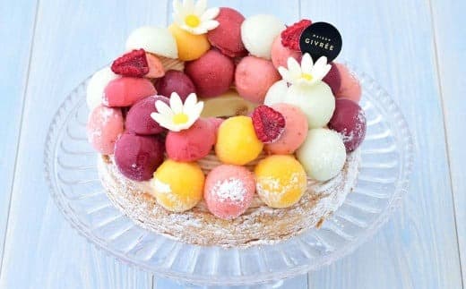 アイスケーキ・フルールドフリュイ 5号 アイスクリーム シャーベット ケーキ