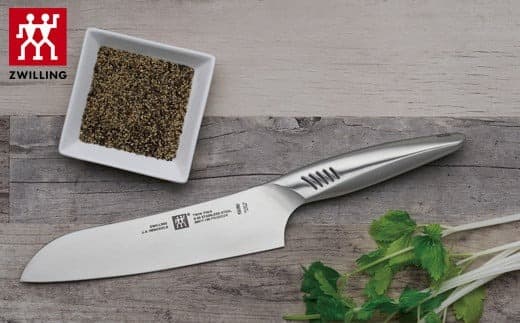 Zwilling ツヴィリング 「 ツインフィン 2 マルチパーパスナイフ 180mm 日本製 」 三徳 包丁 オールステンレス 食洗機対応 岐阜県関市製 【日本正規販売品】 Twin Fin 30917-181 (管理コード:009-0120)