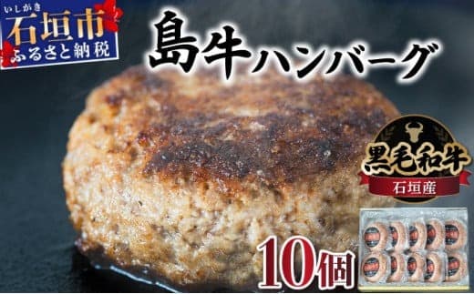 担当者イチオシ!! 石垣産《黒毛和牛》石垣島 島牛ハンバーグ 100g×10個 | 和牛 牛肉 冷凍 ハンバーグ 人気 おすすめ 国産 国産牛 小分け 八重山食肉センター 黒毛和牛専門店 肉匠丸富 YC-101 (管理コード:YC-7)