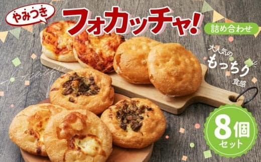 やみつき フォカッチャ! 100g×8個 おまかせ セット