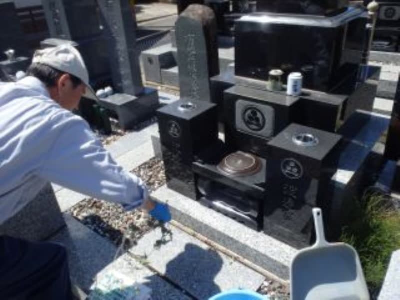お墓清掃サービス 清掃作業 代行サービス チケット