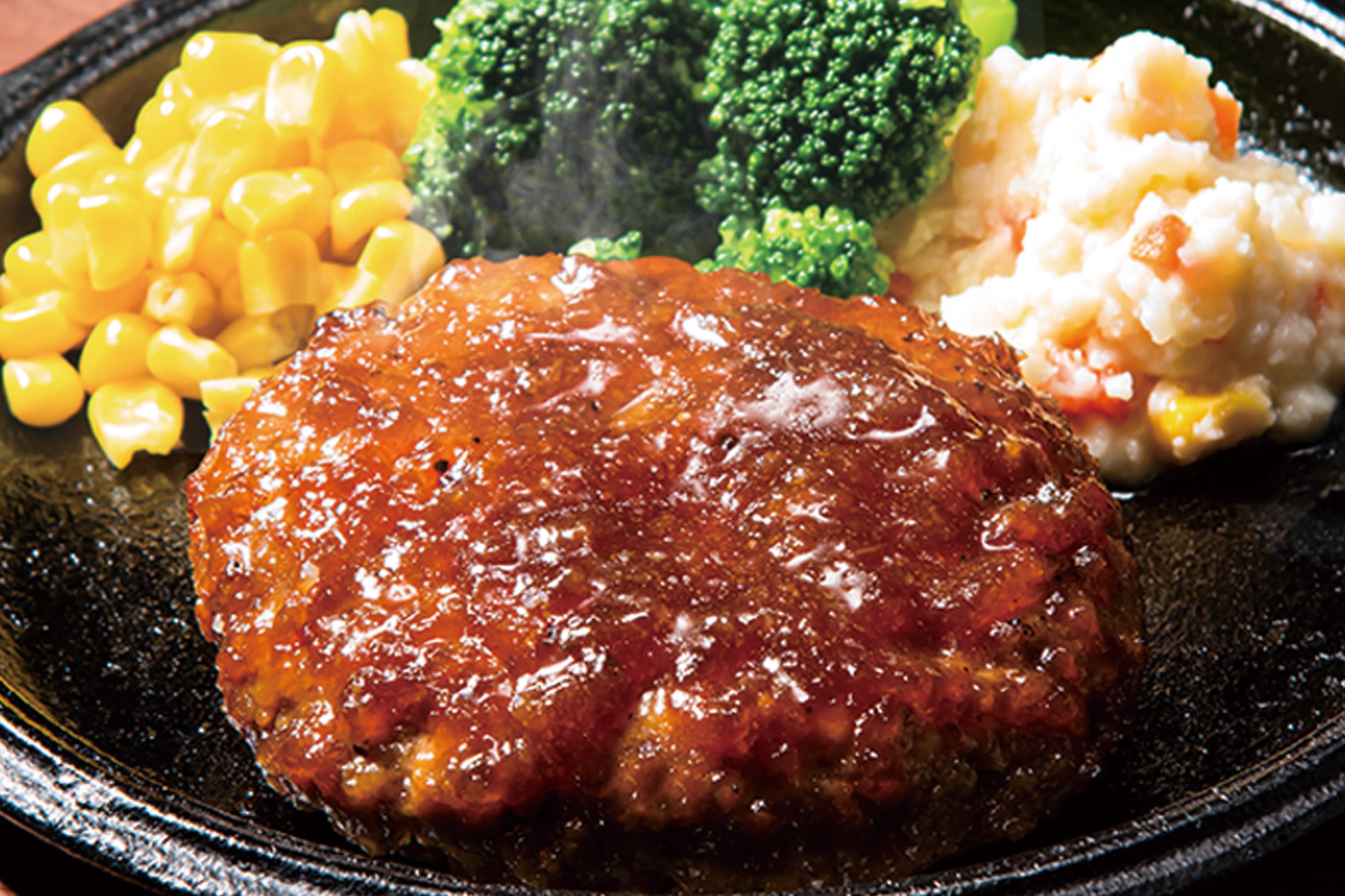 【ローソンふるさと納税限定】ハンバーグ 150g×6個入 (デミグラス2個・和風ジャポネ2個・テリヤキ2個) 国産のお肉使用! 鶏肉不使用 温めるだけ 「通の贅沢ハンバーグ」デミグラス 和風ジャポネ テリヤキ 計3種《11月上旬-11月末頃出荷》 牛 訳あり 小分け 早く届く---gkt_fuhg_ac11_r7_10000_6i_tk---