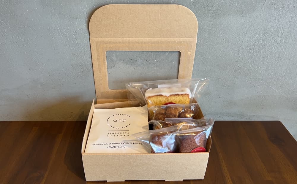 千駄ヶ谷のおしゃれカフェ【and C】ギフトセット 021031 【ドリップバッグ コーヒー お菓子 ギフト セット 詰合せ 焼菓子】(管理コード: 021031)