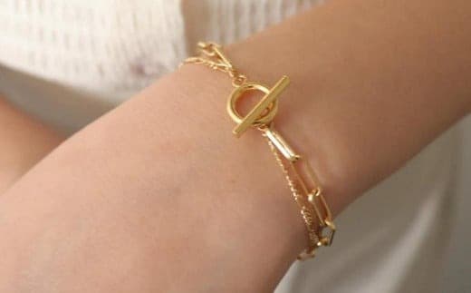 【LENERAオリジナルブレスレット】oli chain bracelet(corda) 079021 (管理コード:079021)