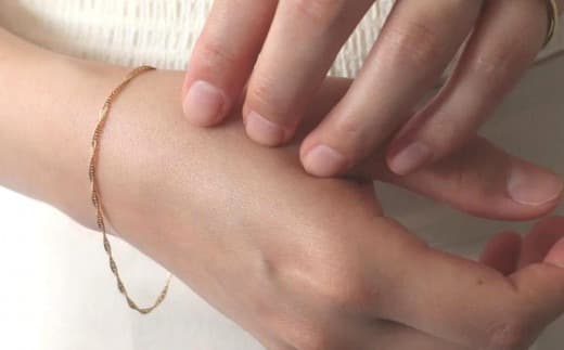 【LENERAオリジナルブレスレット】oli chain bracelet ( sparkle ) 079020 (管理コード:079020)