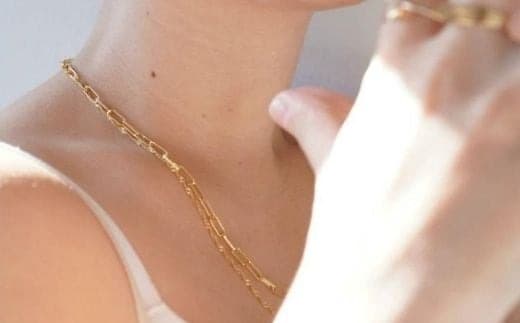 【LENERAオリジナルネックレス】twins sparkle necklace 079013(管理コード:079013)