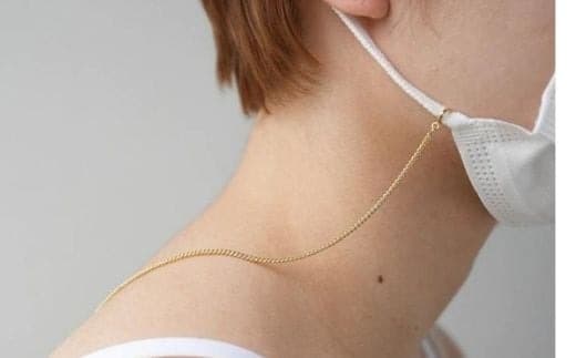 【LENERAオリジナルマスクチェーン】pono mask chain(curve) 079010 (管理コード:079010)